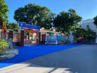 Sở Xây dựng và các tổ chức quốc tế cải tạo tuyến phố Trường Tiểu học Vạn Phúc vì an toàn giao thông