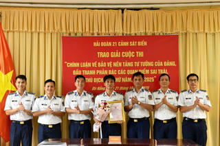 Đà Nẵng: Tôn vinh bản lĩnh chiến sĩ Cảnh sát biển 
