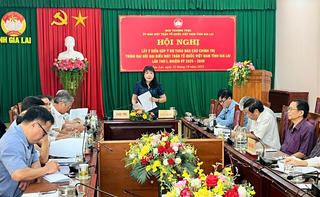 Gia Lai: Lấy ý kiến góp ý dự thảo Báo cáo chính trị trình Đại hội Mặt trận Tổ quốc tỉnh lần thứ I