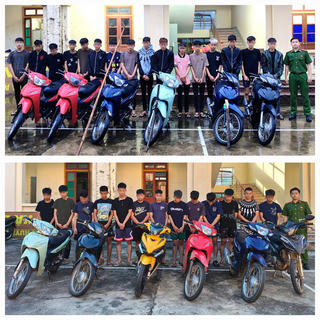 Nghệ An: Khởi tố 25 đối tượng gây rối trật tự công cộng