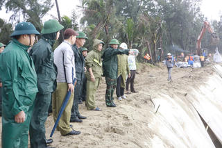 Kểm tra tình hình sạt lở trên địa bàn TP Đà Nẵng