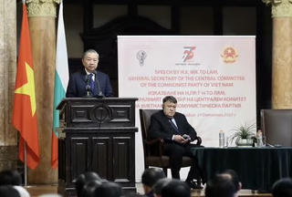 Tổng Bí thư Tô Lâm phát biểu chính sách tại Đại học Tổng hợp Sofia