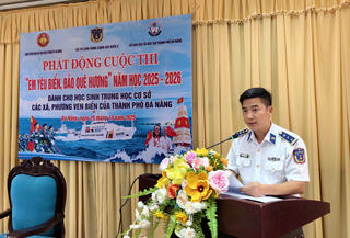 Đà Nẵng: Cảnh sát biển phát động Cuộc thi trực tuyến 'Em yêu biển, đảo quê hương'