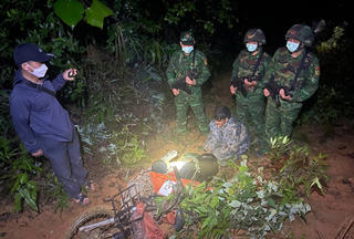 Quảng Trị: Bắt 2 đối tượng, thu giữ 160 kg thuốc nổ