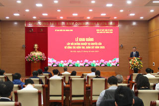 Khai giảng lớp bồi dưỡng nghiệp vụ chuyên sâu về công tác kiểm tra, giám sát 