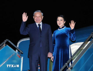 Tổng Bí thư Tô Lâm và Phu nhân lên đường thăm chính thức Liên hiệp Vương quốc Anh và Bắc Ireland