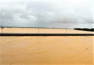 Lũ trên sông Thu Bồn tại Đà Nẵng vượt mức lịch sử năm 1964