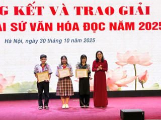 Tôn vinh những Đại sứ lan tỏa văn hóa đọc năm 2025