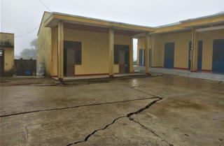 Đà Nẵng: Điểm trường Tak Ngo sụt lún, nguy cơ đổ sập sau mưa lớn