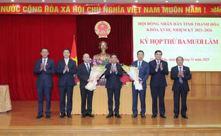 Thanh Hóa có thêm 2 tân Phó Chủ tịch Ủy ban nhân dân tỉnh
