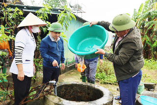 Hà Tĩnh: Gấp rút phòng chống dịch bệnh sau lũ
