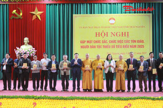 Thái Nguyên: Đoàn kết đồng bào dân tộc, lan tỏa tinh thần “Tốt đời, Đẹp đạo”