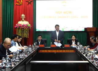 Mặt trận Tuyên Quang kiện toàn nội dung và nhân sự trình Đại hội lần thứ I