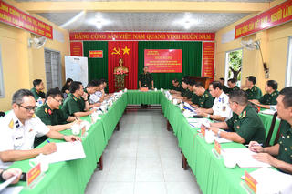 Bộ Quốc phòng kiểm tra thực hiện cao điểm chống khai thác IUU tại tỉnh An Giang