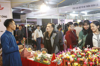 Phượng Dực, Hà Nội: Triển lãm sản phẩm làng nghề năm 2025