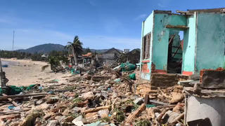 VIDEO: Gia Lai Làng chài ven biển Xuân Thạnh hoang tàn sau bão 
