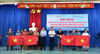 Đà Nẵng: Hải đoàn 21 quyết tâm ngăn chặn vi phạm khai thác hải sản trên biển