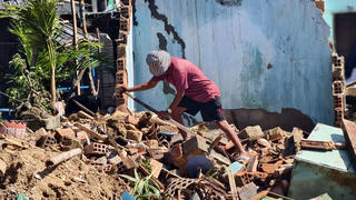 Gia Lai: Khẩn trương khắc phục hậu quả bão số 13