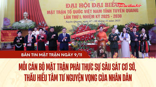 Bản tin Mặt trận sáng 9/11