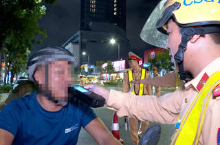 Huế: Xử lý hàng trăm trường hợp vi phạm nồng độ cồn