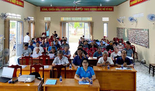 BHXH cơ sở Xuân Lộc, Đồng Nai:
Tuyên truyền phát triển người tham gia BHXH tự nguyện và BHYT hộ gia đình
