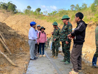 Quảng Ngãi: Thông tuyến “Đường Quân Dân”, nối lại 5 thôn của xã Ngọc Linh bị cô lập