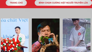 Mở cổng bình chọn Giải thưởng “Vinh danh Người truyền lửa”