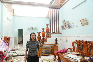 Đà Nẵng: Lốc xoáy trong đêm, hàng chục nhà tốc mái, nhiều người bị thương