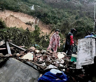 Gia Lai: Sạt lở núi làm sập nhà, một người tử vong