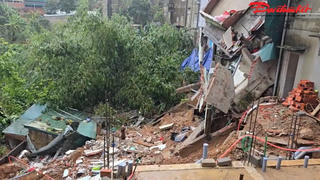 Quảng Trị: Ước tính vụ sạt lở nhà ở xã Khe Sanh thiệt hại gần 1,8 tỷ đồng