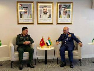 Việt Nam - UAE tăng cường hợp tác lĩnh vực công nghiệp quốc phòng