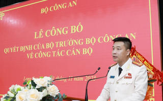 Phó Cục trưởng C03 làm Giám đốc Công tỉnh Lạng Sơn