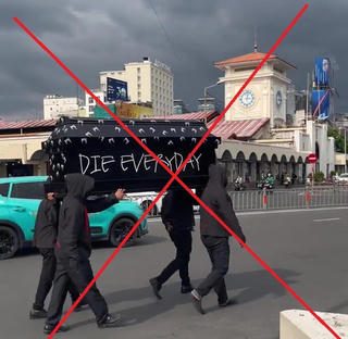 11 người bị truy tố bởi liên quan clip khiêng quan tài trước chợ Bến Thành