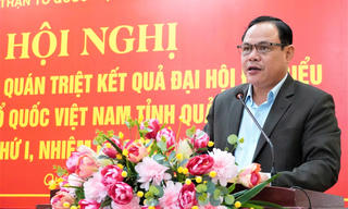Thông tin kết quả Đại hội đại biểu MTTQ Việt Nam tỉnh Quảng Ngãi lần thứ I