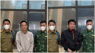Quảng Trị: Tiếp nhận 2 đối tượng trốn lệnh truy nã từ Công an Lào