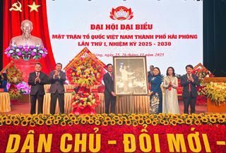 Ông Phạm Văn Lập giữ chức Chủ tịch Uỷ ban MTTQ Việt Nam TP Hải Phòng