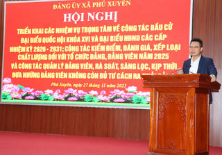 Phú Xuyên (Hà Nội): Chú trọng tuyên truyền công tác bầu cử