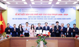 BHXH Việt Nam và KCOMWEL (Hàn Quốc) tăng cường hợp tác trong lĩnh vực chuyển đổi số, ứng dụng AI