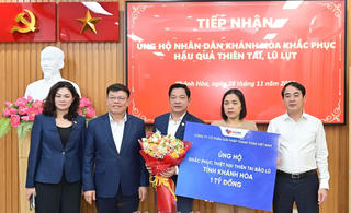 Khánh Hòa: Tiếp nhận 12 tỷ đồng ủng hộ khắc phục hậu quả thiên tai