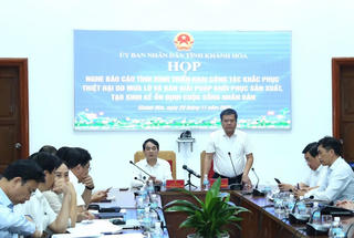 Khánh Hòa: Triển khai các chính sách hỗ trợ người dân ổn định đời sống, khôi phục sản xuất, kinh doanh