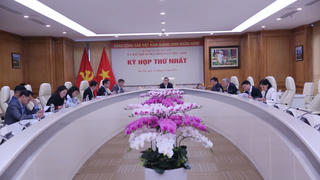 Chủ nhiệm Ủy ban Kiểm tra Đảng ủy Quốc hội chủ trì kỳ họp thứ nhất của Ủy ban