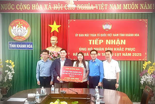 Tỉnh Quảng Ngãi ủng hộ 3 tỷ đồng khắc phục thiệt hại do mưa lũ cho người dân ở Khánh Hòa