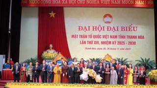 Đại hội Đại biểu MTTQ tỉnh Thanh Hóa lần thứ XVI, nhiệm kỳ 2025 - 2030