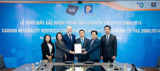 Petrolimex vinh dự nhận giấy Xác nhận Trung hòa Carbon theo PAS 2060:2014