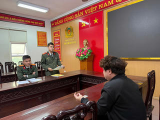 Xử phạt 7,5 triệu đồng nam thanh niên chuyển cuộc gọi đòi nợ đến đường dây nóng Bộ Công an