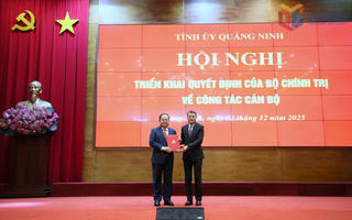 Ông Quản Minh Cường làm Bí thư Tỉnh ủy Quảng Ninh