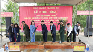 Huế triển khai 'Chiến dịch Quang Trung' xây dựng nhà ở cho người dân bị thiệt hại do mưa lũ