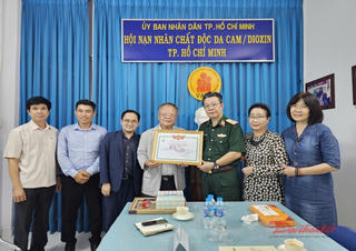 Hiệp hội Hiroshima – Việt Nam hỗ trợ thường niên cho nạn nhân da cam 