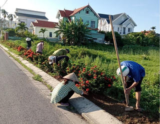 Những con đường nông thôn mới sáng - xanh - sạch - đẹp
