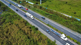 Cận cảnh đoạn 'nút cổ chai' trên cao tốc TP Hồ Chí Minh-Long Thành-Dầu Giây sắp được mở rộng lên 8 làn xe